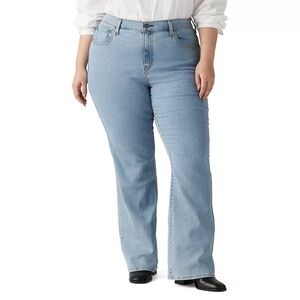 Levi's 725 High Rise Bootcut Jeans in Accent Of Azalea